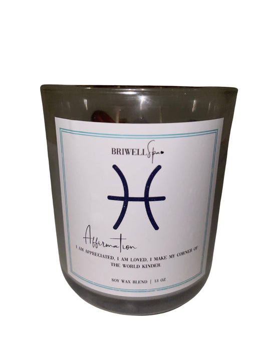 Pisces Candle