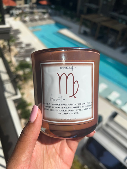 Virgo Candle